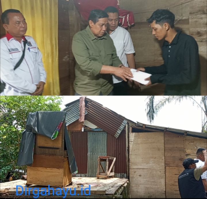 Viral di TikTok, HBA Langsung Turun ke Desa Taman Raja Bantu Kakak-Adik yang Hidup di Rumah Nyaris Roboh