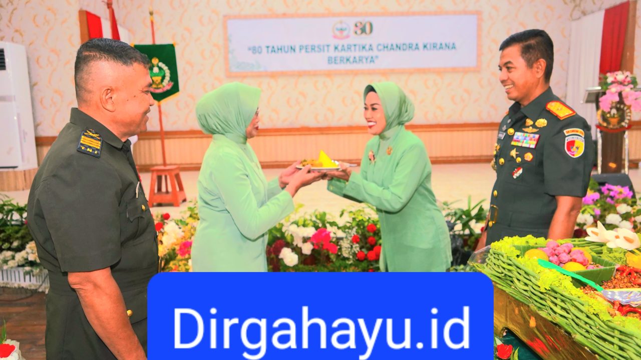 HUT ke-80 Persit, Danrem 042/Gapu Ingatkan Persit Hidup Sederhana dan Perkuat Akhlak Keluarga