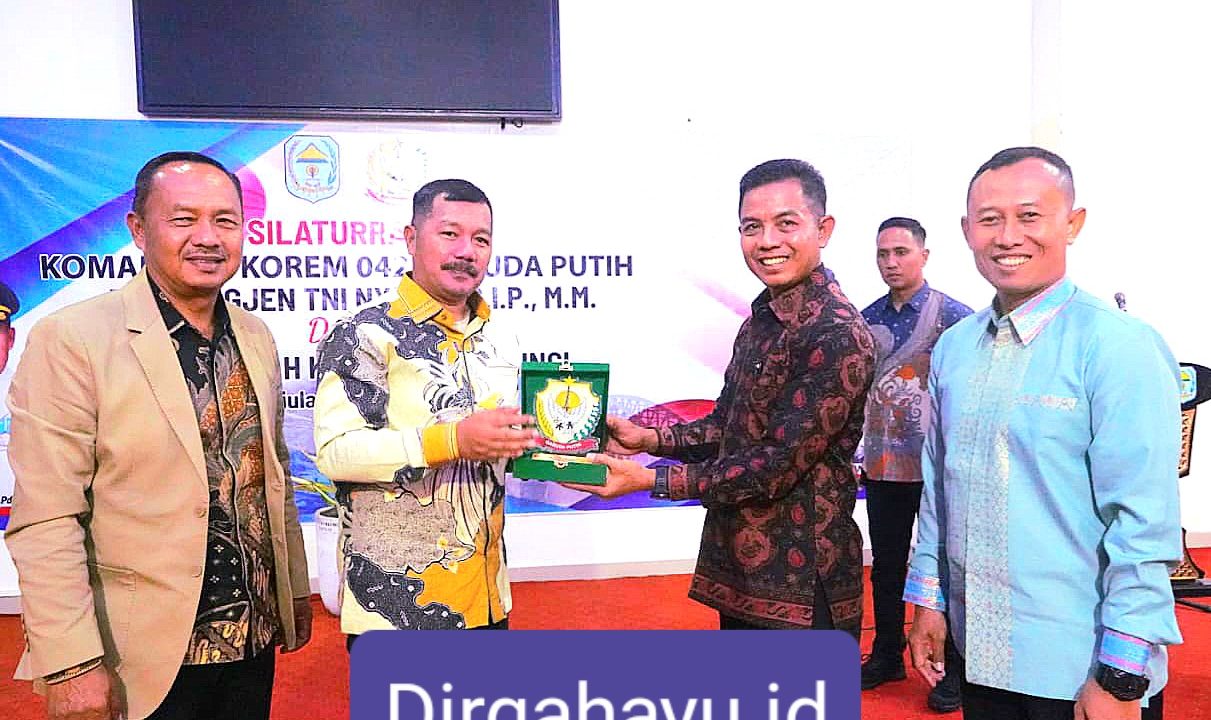 Danrem 042/Gapu Silaturahmi ke Kantor Bupati Kerinci, Perkuat Sinergi Program Strategis dan Stabilitas Wilayah