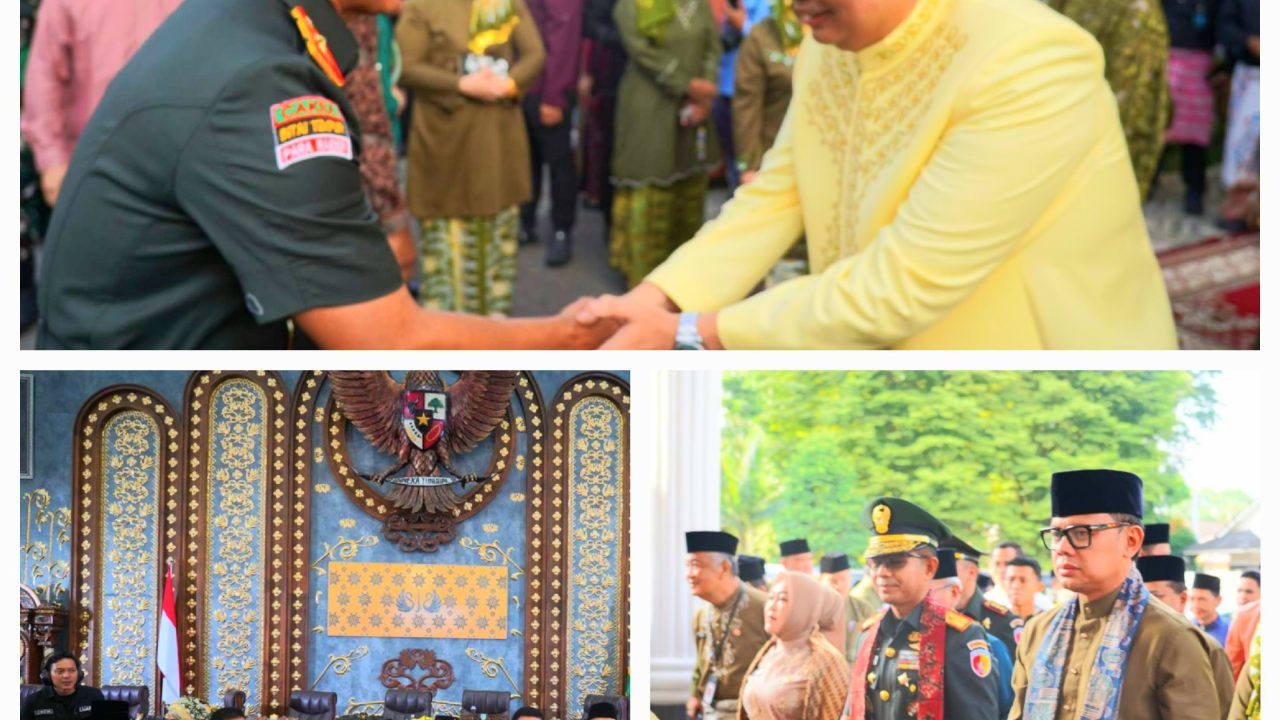 Danrem 042/Gapu Hadiri Rapat Paripurna
