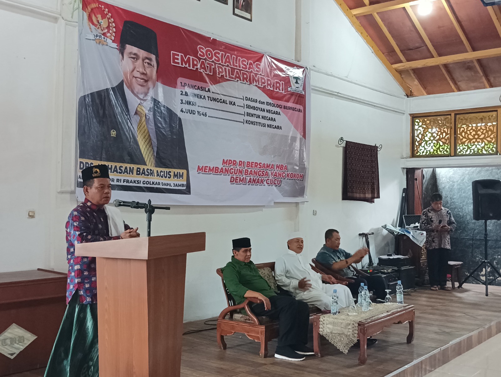 Di Hadapan Satkar Ulama Golkar Jambi, HBA Serukan Penguatan Empat Pilar demi Menjaga Keutuhan NKRI